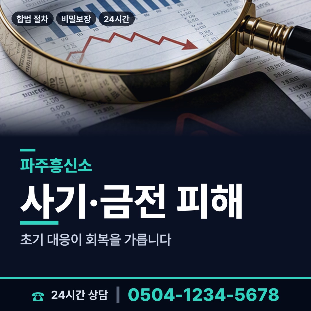 파주 운정3동 민간조사 상담 안내